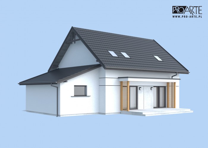 MONZA OZE -  projekt dostępny wyłącznie u nas, dom dający niezależność, energooszczędny